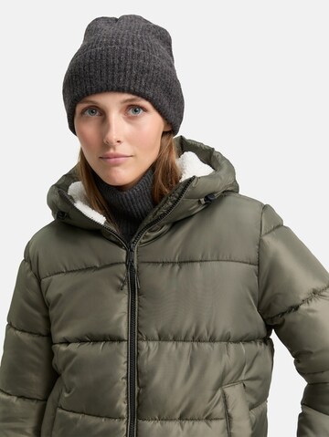 TOM TAILOR DENIM Beanie in Grey: front