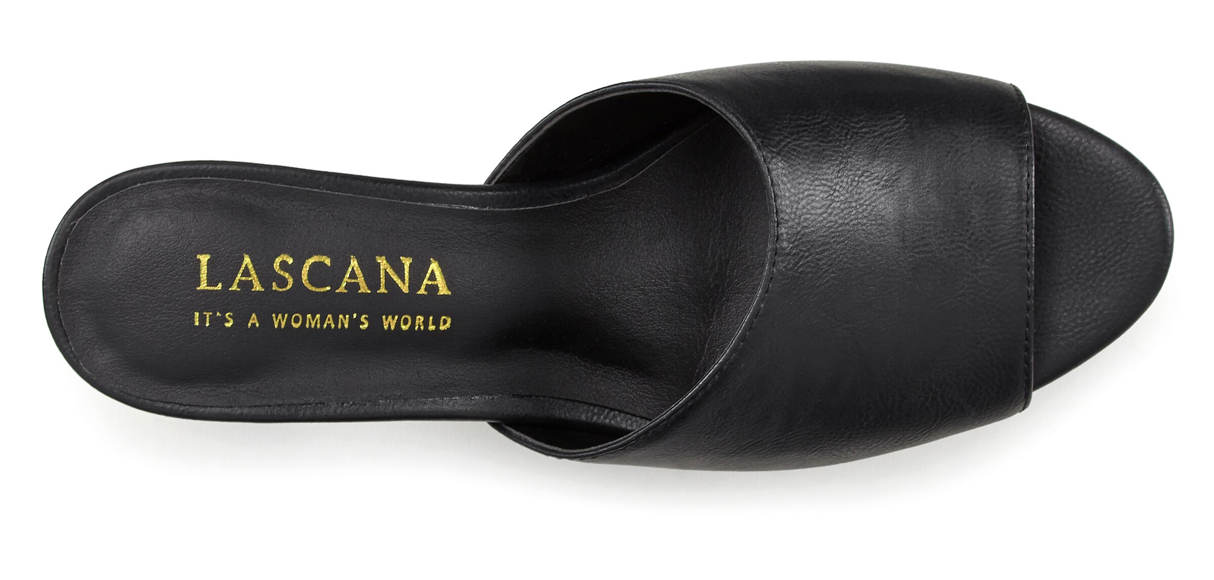 LASCANA Belle Affaire Mules 'Belle Affaire' in Black
