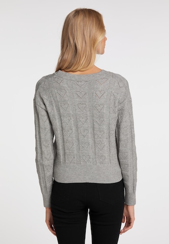 MYMO Knit Cardigan in Grey