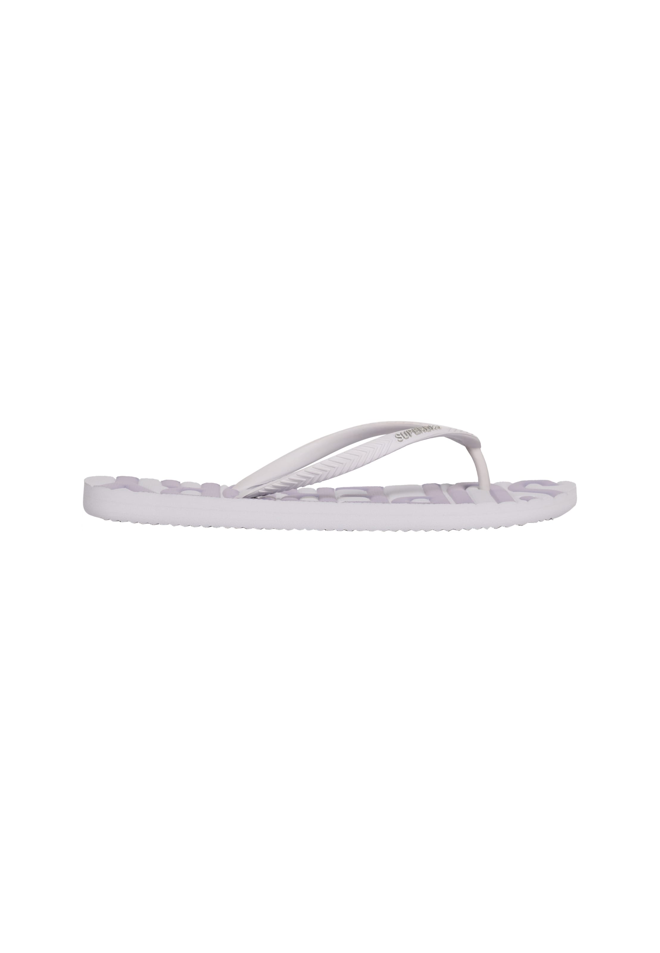 Tongs Superdry & Co en gris : devant
