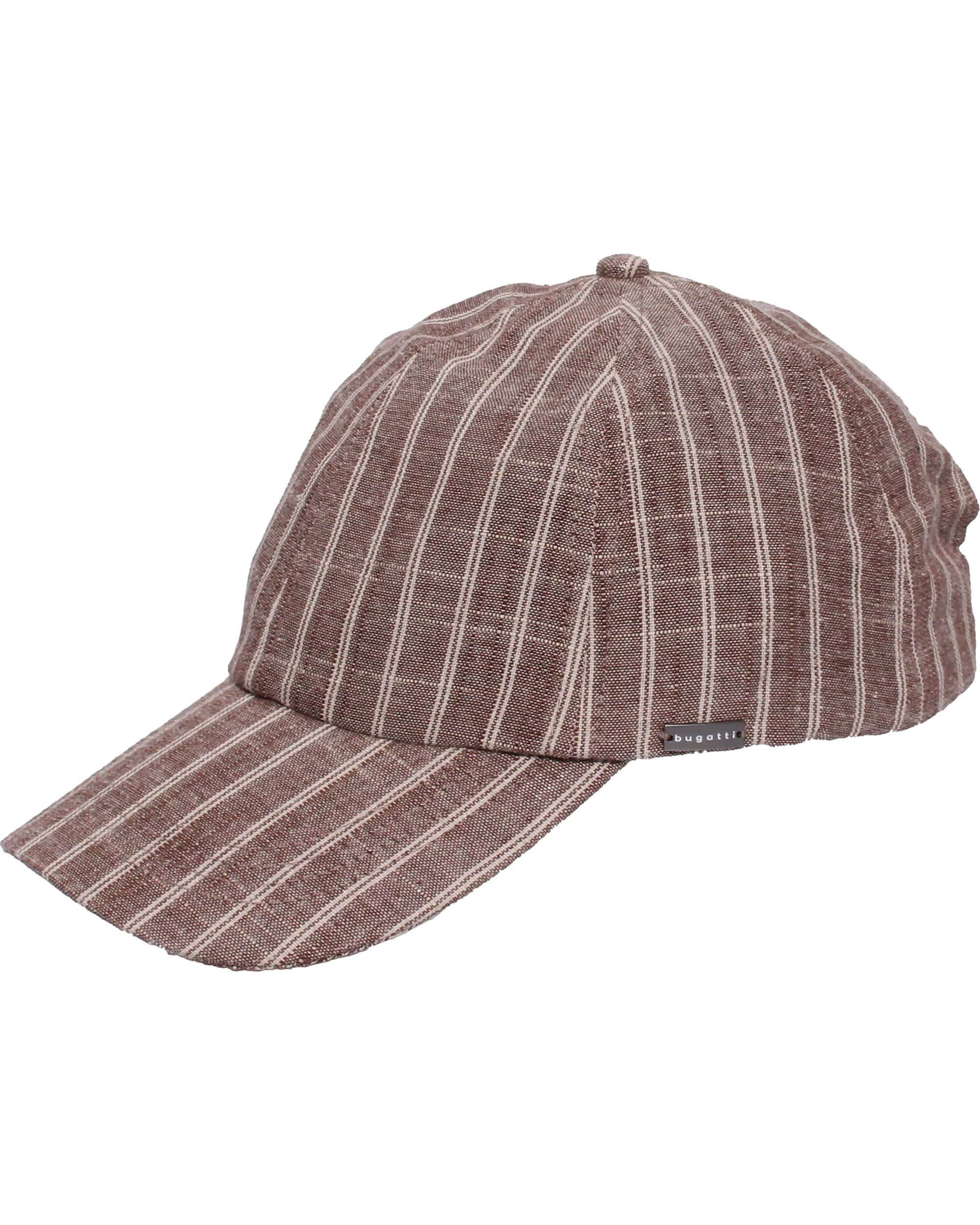 bugatti Cap in Braun: Vorderseite