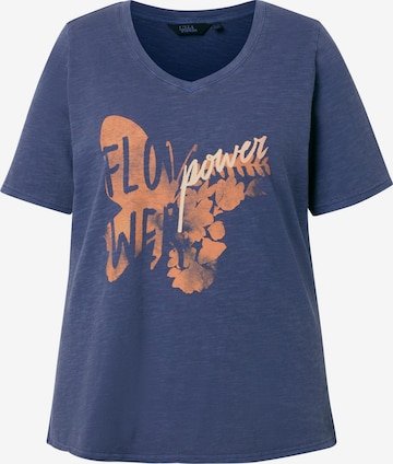 Ulla Popken Shirt in Blau: Vorderseite