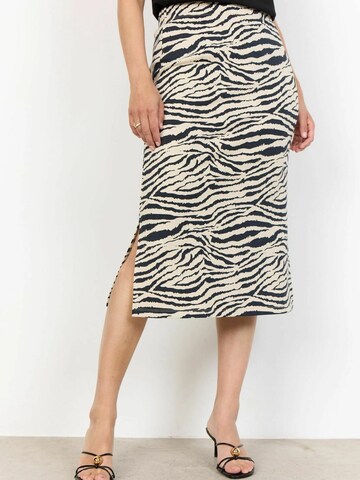 Jupe 'Salome 3.' Soyaconcept en beige : devant