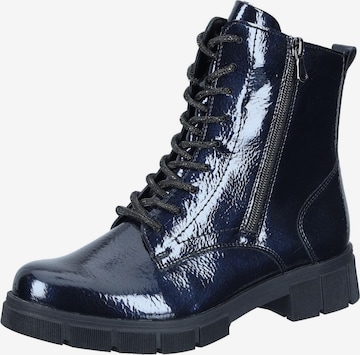 REMONTE Stiefelette in Blau: Vorderseite