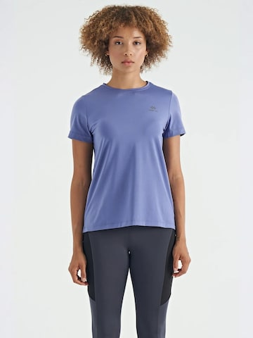 T-shirt Tommy Life en bleu : devant