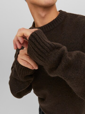 JACK & JONES - Jersey 'Ollie' en marrón