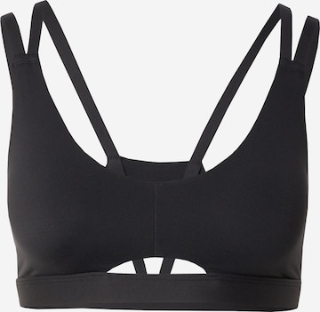 juoda ADIDAS PERFORMANCE Biustjė Sportinė liemenėlė 'ALL ME LUXE LS': priekis