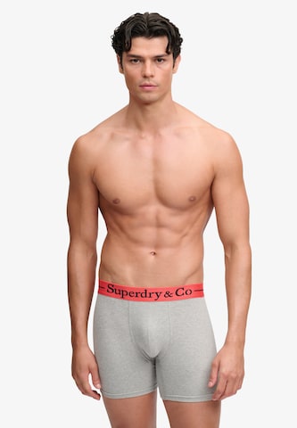 Superdry & Co Boxer shorts in Grey: front