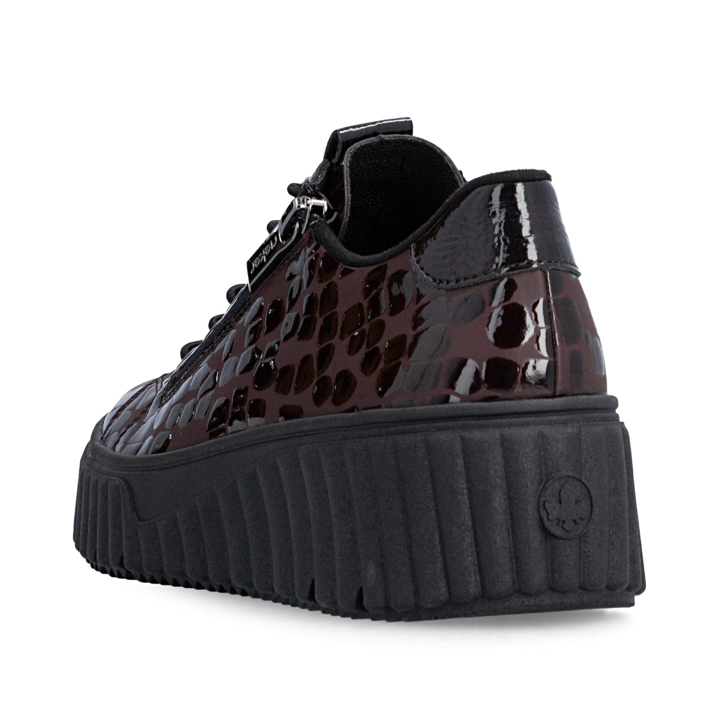 Baskets basses Rieker en marron