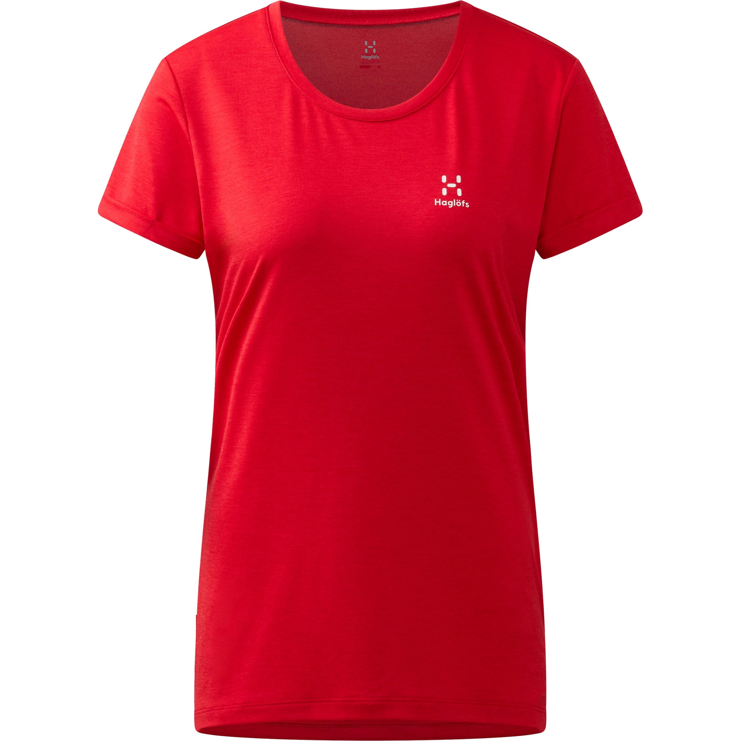 Haglöfs Performance Shirt 'Ridge' in Red: front