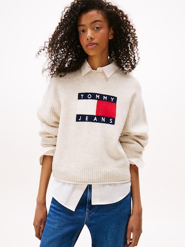 Tommy Jeans Pullover i beige: forside