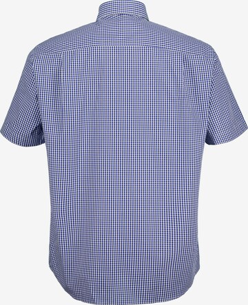 JP1880 Comfort fit Button Up Shirt in Blue