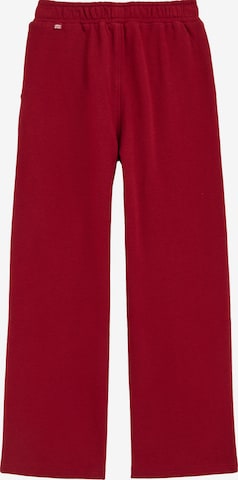 raudona WE Fashion Plačios klešnės Kelnės: priekis