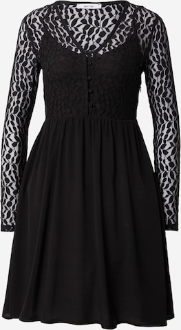 Robe 'Cecile' ABOUT YOU en noir : devant