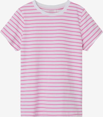 T-Shirt 'TALLI' NAME IT en rose : devant