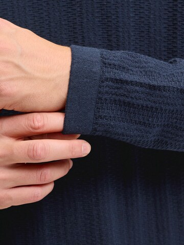 JJ Rebel Sveter 'JREBSTANCE' - Modrá