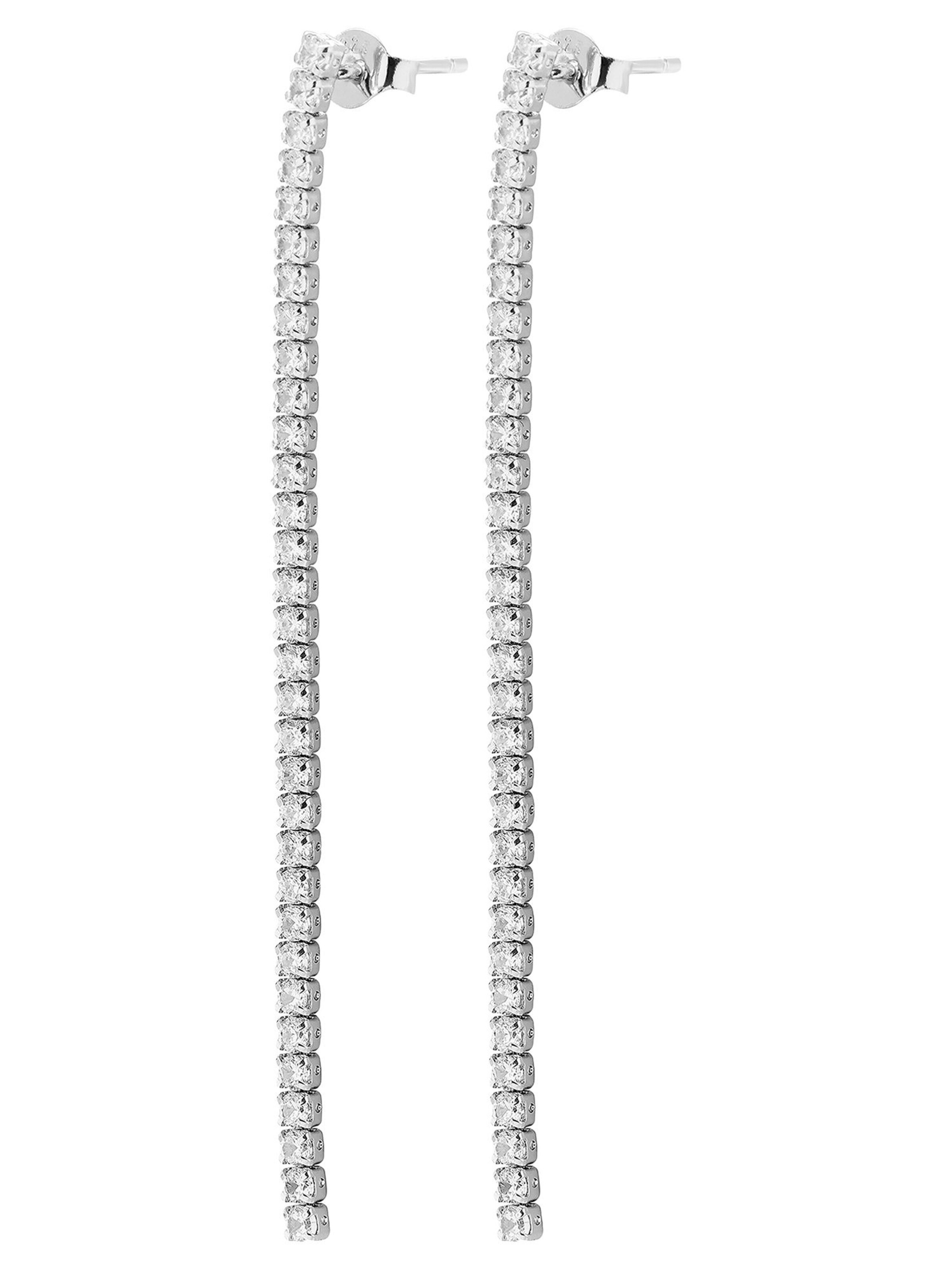 Akzent Earrings 'Alwina, 925 Sterlingsilber, langlebig' in Silver