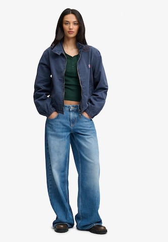 Veste mi-saison 'Harrington' Superdry & Co en bleu