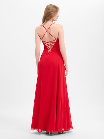 Robe de soirée Luxuar Fashion en rouge
