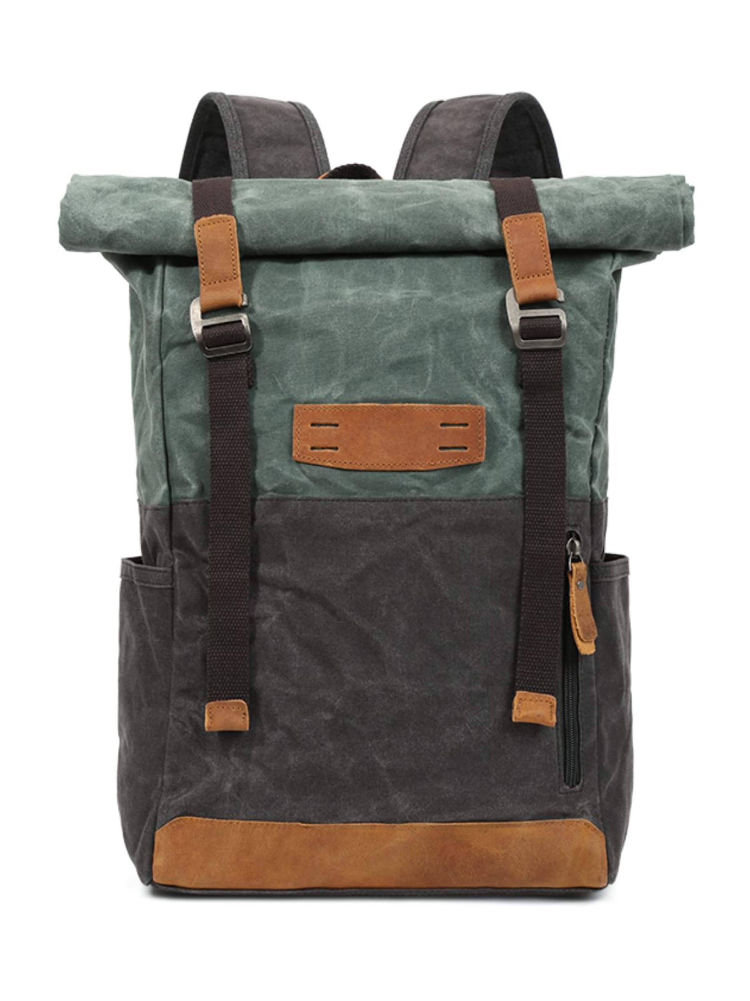 jolar Rucksack 'UNISEX'‌‌‌‌‌ in Grün: Vorderseite