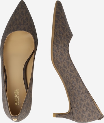 MICHAEL Michael Kors - Sapatos de salto 'Alina' em castanho