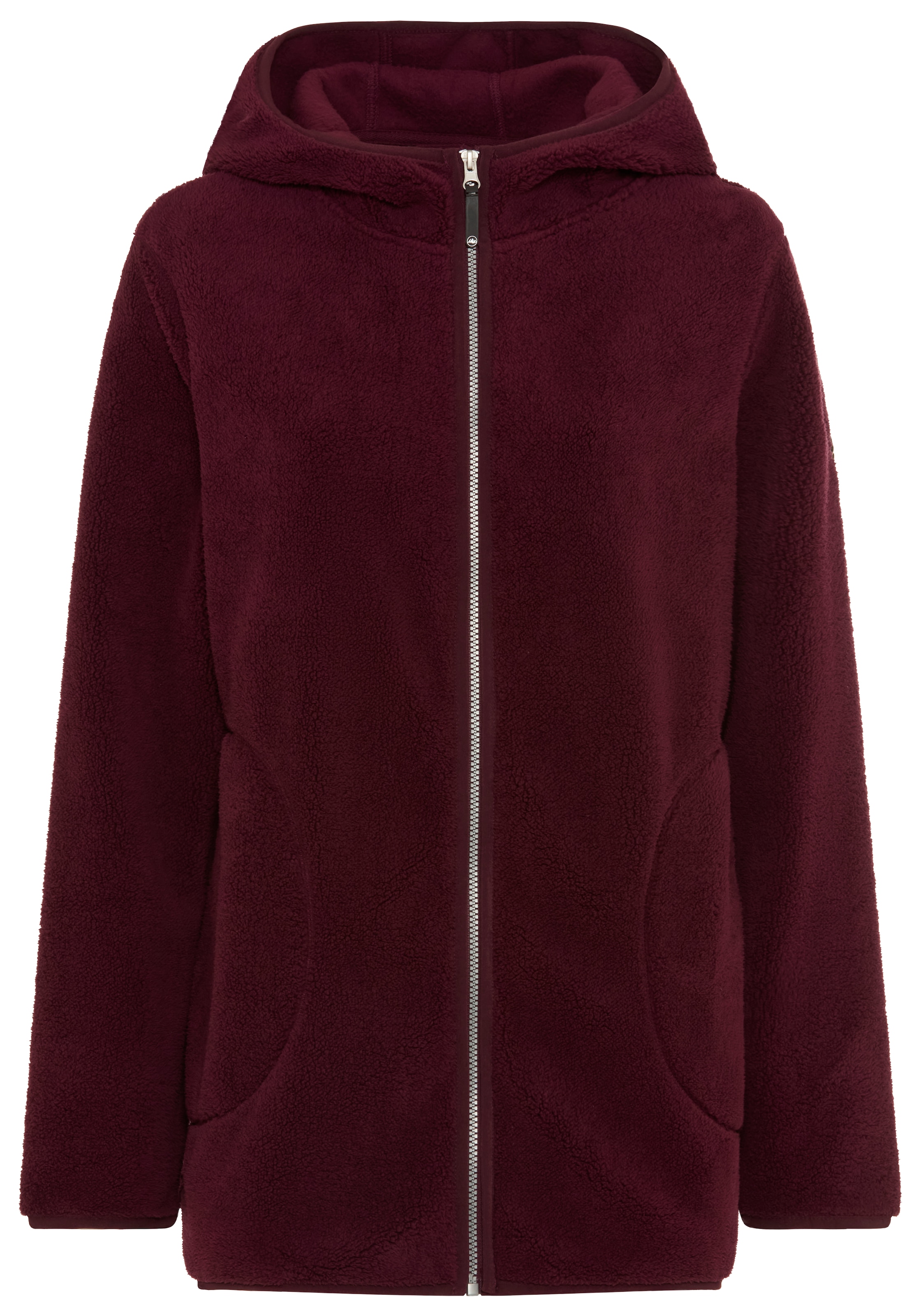POLARINO Fleece Jacket in Red: front