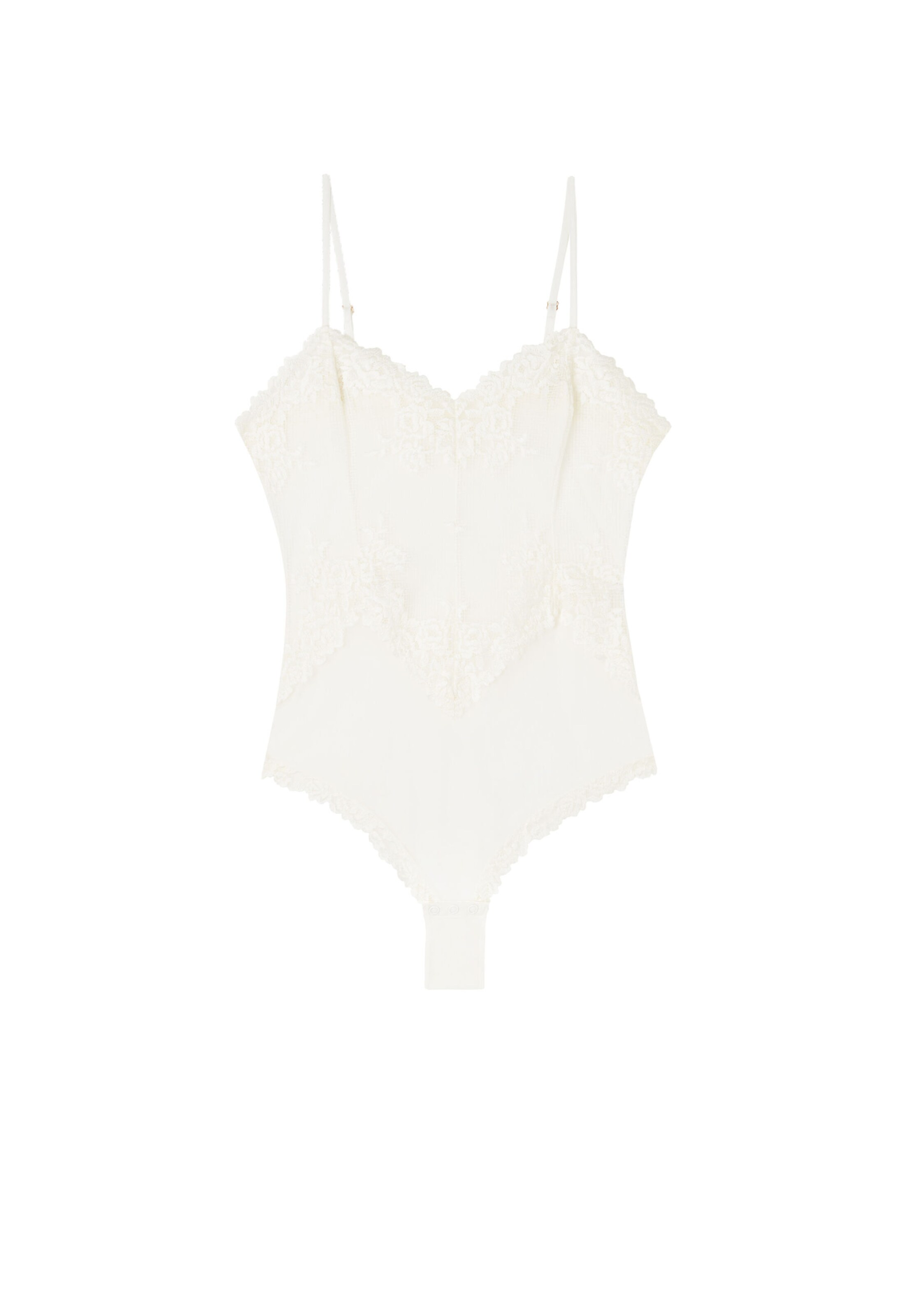 INTIMISSIMI Bodysuit in White: front