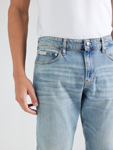 Calvin Klein JeansSlimfit Traperice - plava boja