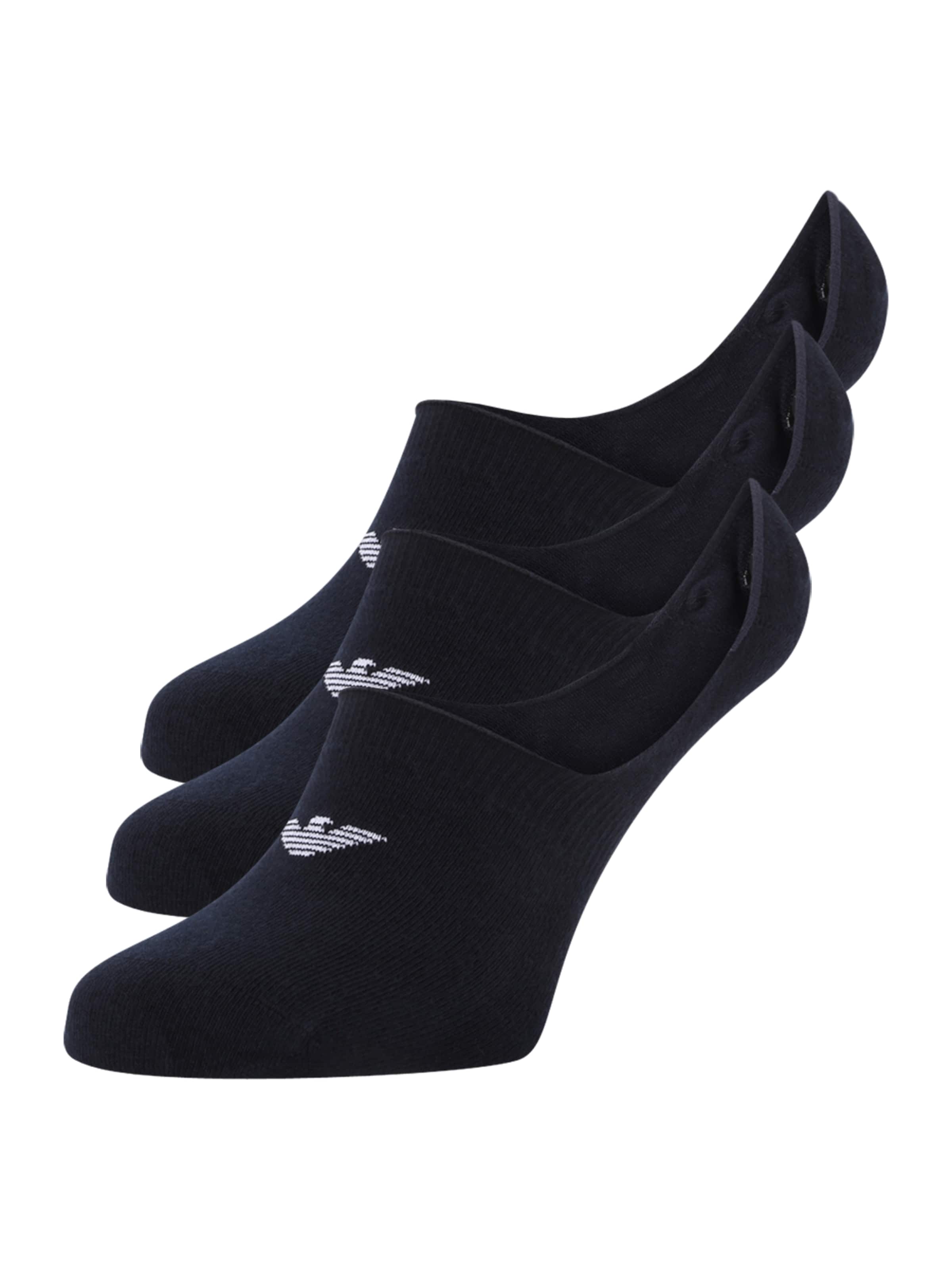 Chaussure basse Emporio Armani en bleu : devant