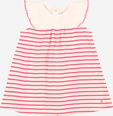 Robe 'ROBE MC' PETIT BATEAU en blanc : devant