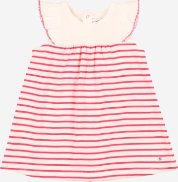 PETIT BATEAU - Vestido 'ROBE MC' en blanco: frente