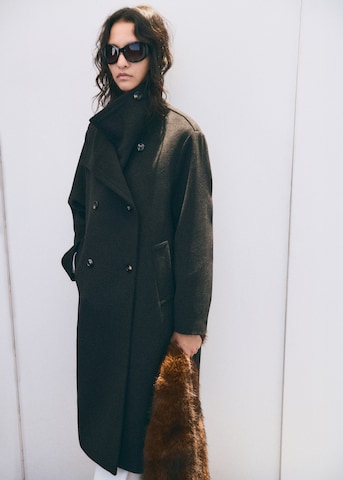 MANGO Mantel 'MAREA' in Schwarz: Vorderseite