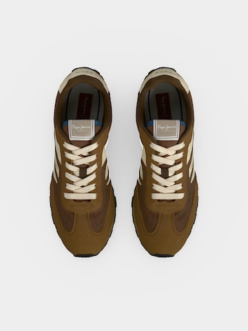 Pepe Jeans Sneakers 'JASON BRAND' in Brown