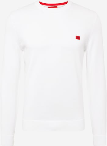 HUGO Red Sweater 'San Cassius C1' in White: front