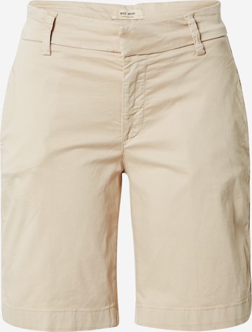 MOS MOSH Chino Pants 'Adley' in Beige: front