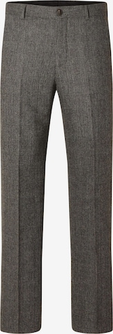 Regular Pantalon à pince SELECTED HOMME en gris : devant