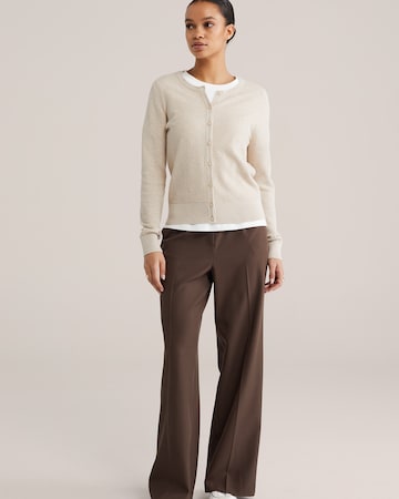 smėlio WE Fashion Kardiganas