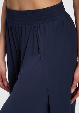 LASCANA Wide Leg Hose in Blau