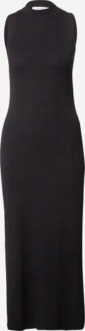 IVY OAK Knitted dress in Black: front