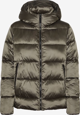 VERO MODA Winter Jacket in Green: front