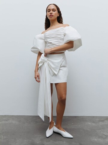 Fleur by Kaviar Gauche Blus i vit