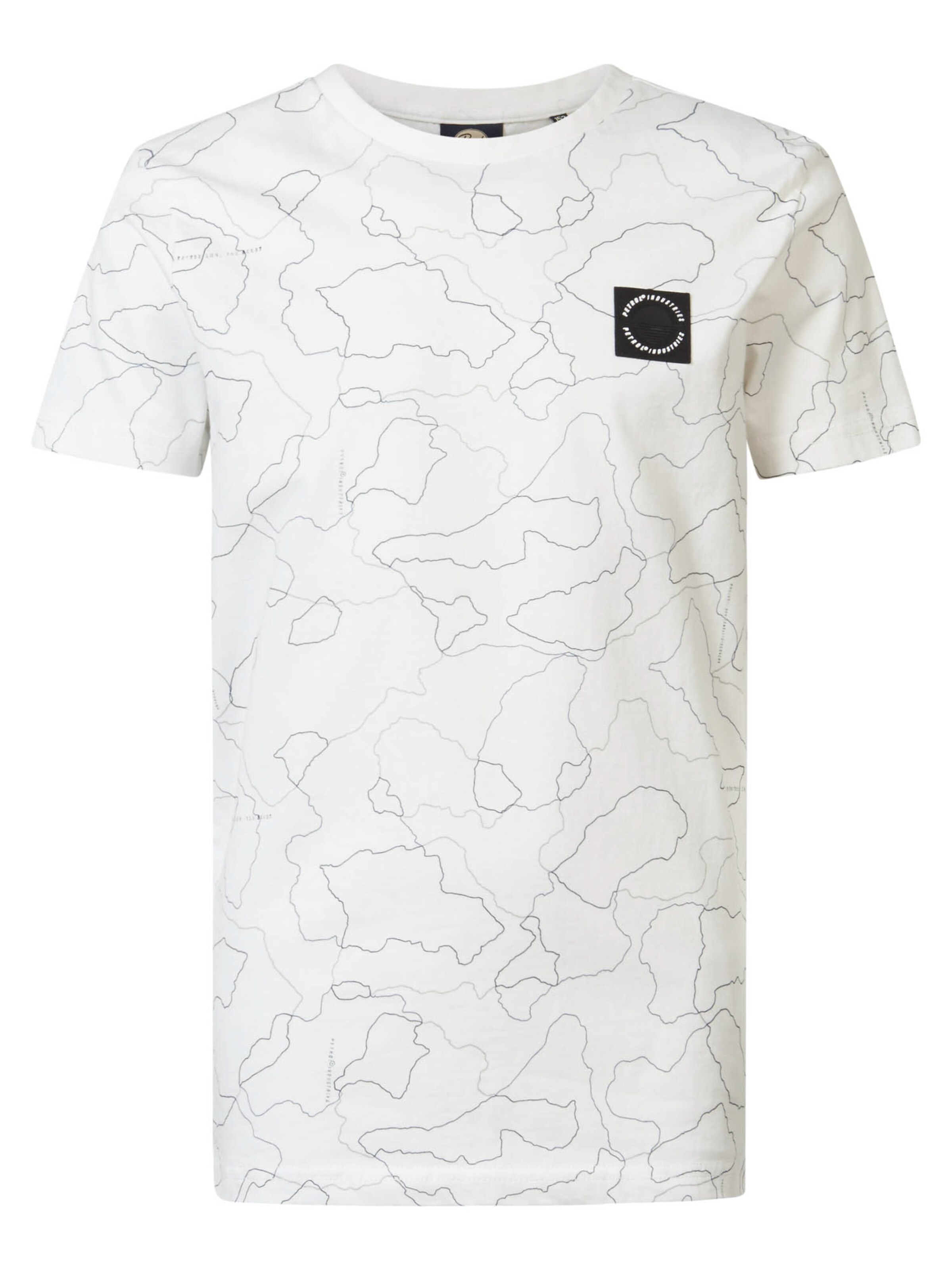 T-Shirt 'Shorebreak' Petrol Industries en blanc : devant