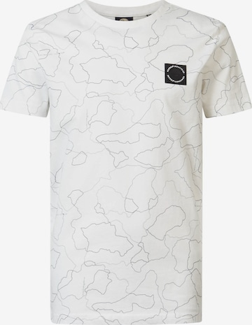 Petrol Industries Shirt 'Shorebreak' in Wit: voorkant