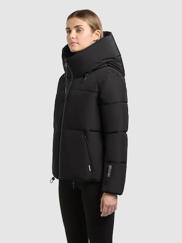 Veste d’hiver 'Audrey2 Matt' khujo en noir