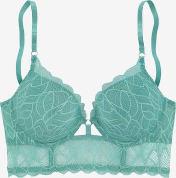 LASCANA Bra in Green: front