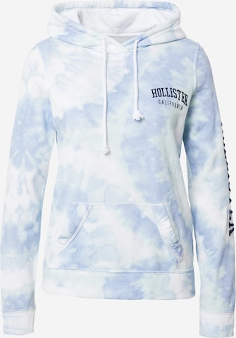 HOLLISTER - Sudadera en azul: frente