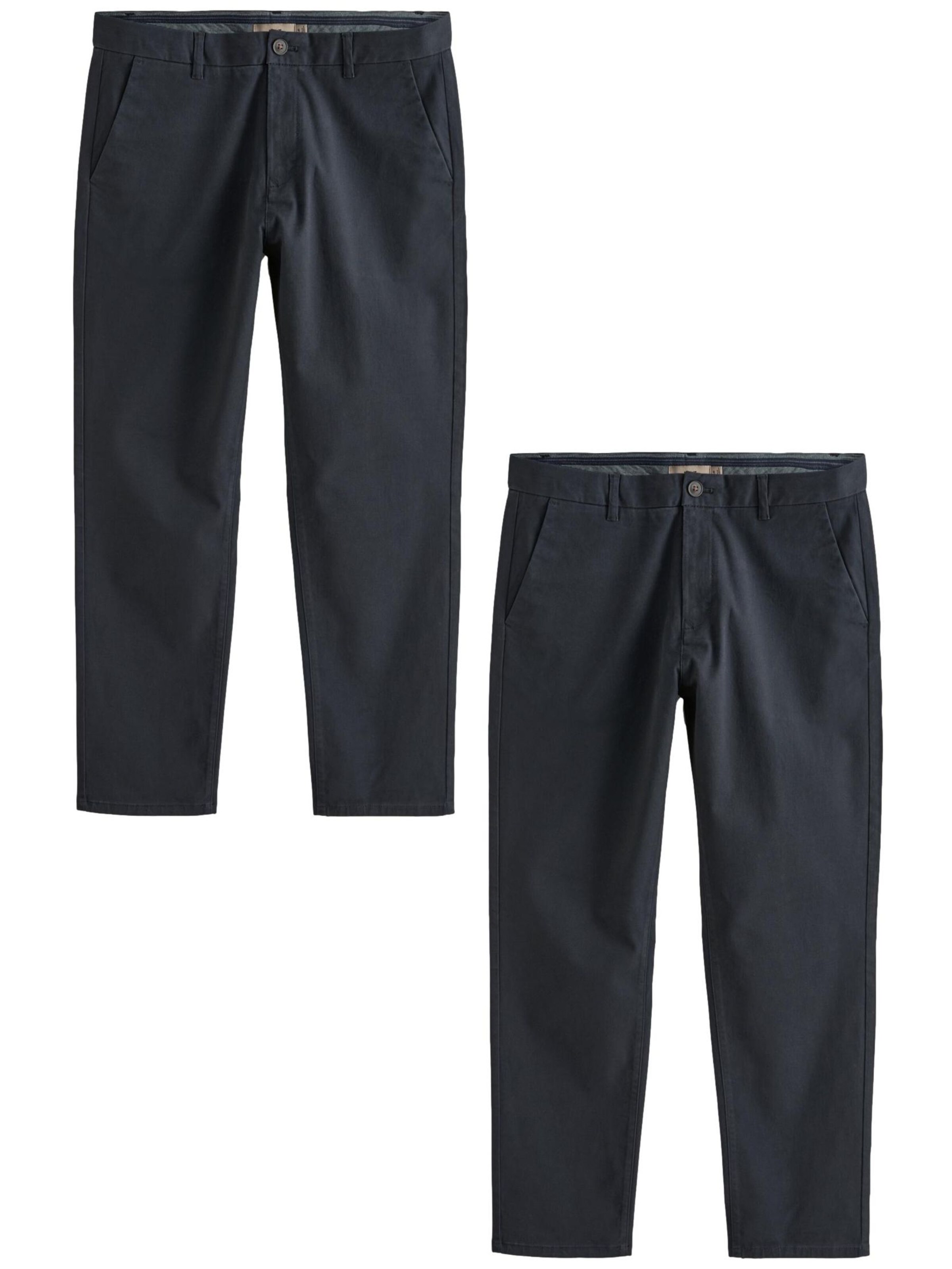 Next Regular Chino trousers in Blue: front
