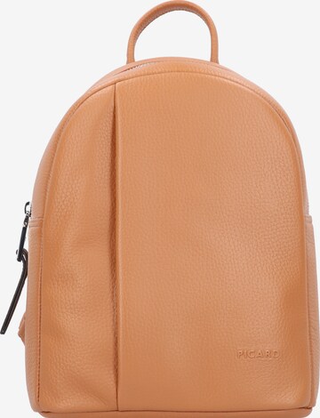 Picard Backpack 'Pure' in Brown: front
