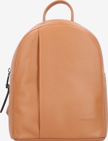 Picard Rucksack 'Pure' in Braun: predná strana