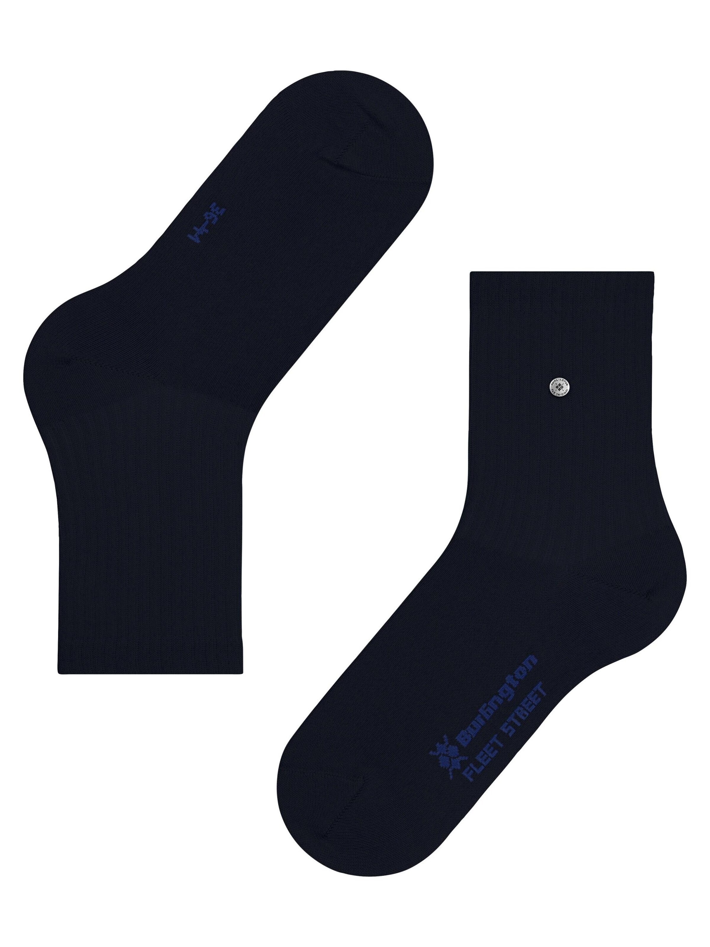 BURLINGTON Socks 'Fleet Street' in Blue